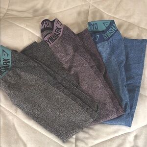 Gymshark Dry Leggings BUNDLED